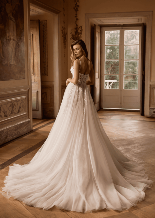 Robe de mariée Fluide -Incontournable- AP -IMN- 206