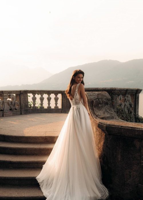 Robe de mariée – Fluide – Incontournable -KT- 01- 218