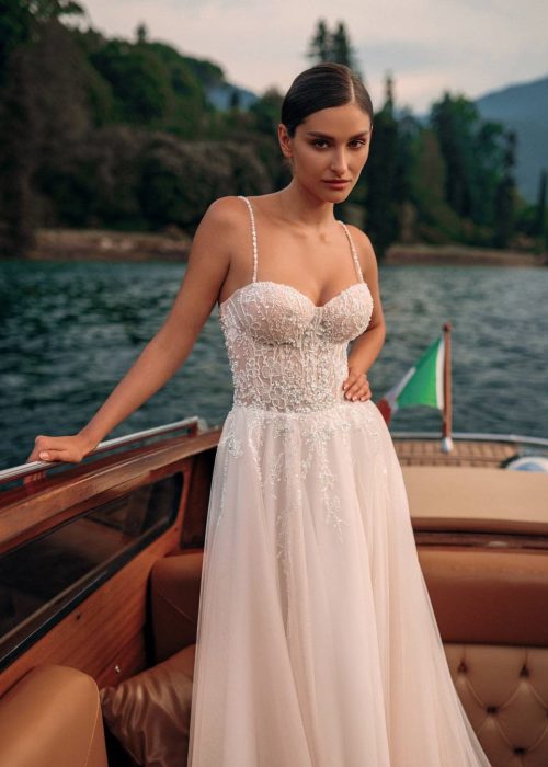 Robe de mariée – Fluide – Incontournable -KT- 12- 231