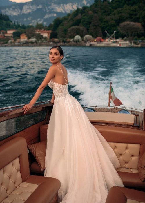 Robe de mariée – Fluide – Incontournable -KT- 12- 232