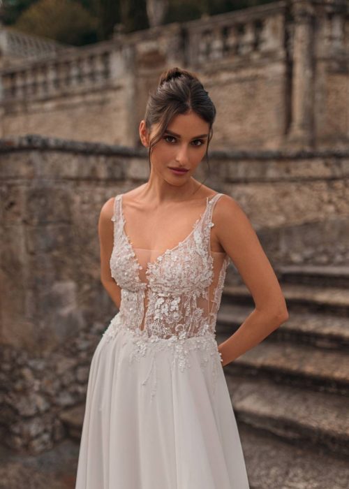 Robe de mariée – Fluide – Incontournable -KT- 27- 234