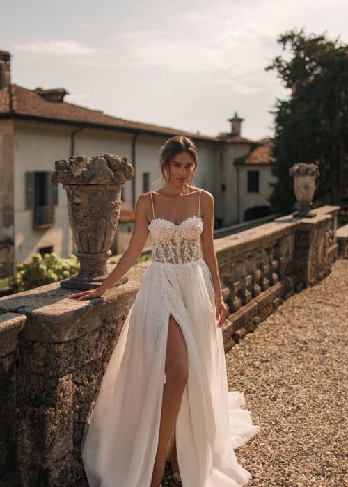 Robe de mariée – Fluide – Incontournable -KT- 34- 242