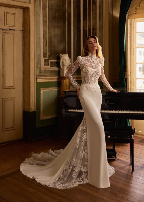 Robe de mariée Fourreau Incontournable AP – 004- Erika3