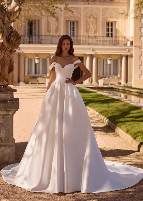 Robe de mariée Fourreau Incontournable AP – 013- Appoline 1