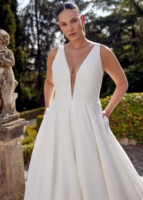Robe de mariée Mawulinam -grande taille Gisele 3