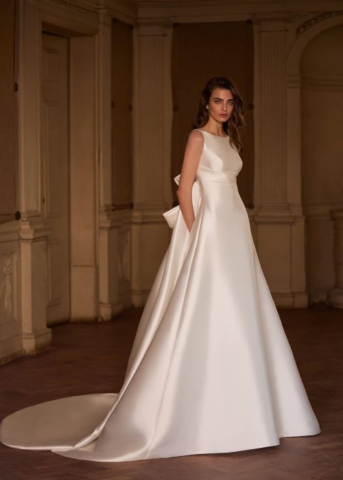 Robe de mariée -Minimaliste – Incontournable – AP- DOR – 511