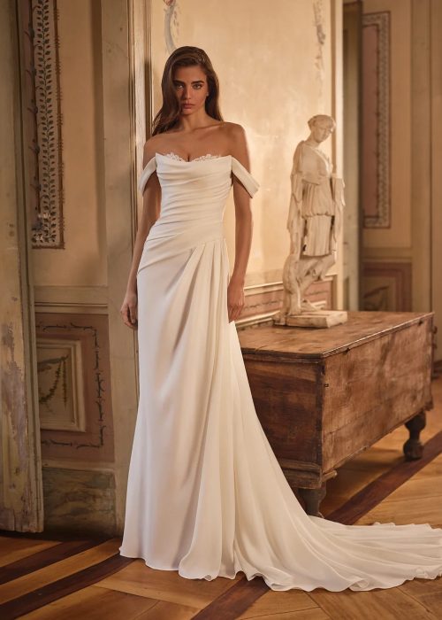 Robe de mariée -Minimaliste – Incontournable – AP- MAR – 507