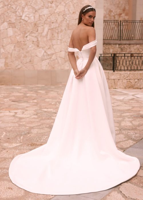 Robe de mariée -Minimaliste – Incontournable – BE- AG – 551