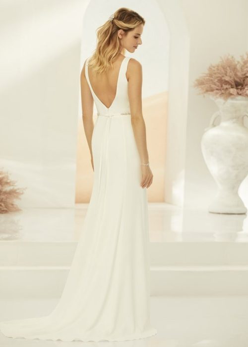 Robe de mariée -Minimaliste – Incontournable – BE- CAL- 574
