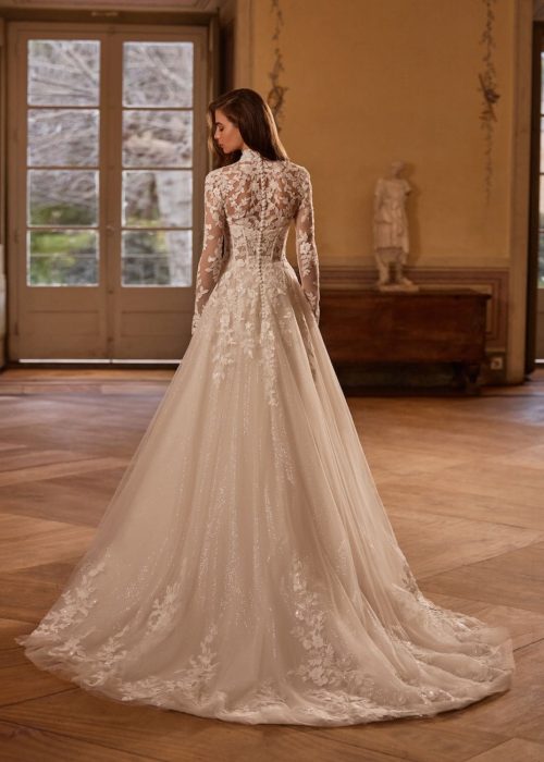 Robe de mariée Trapeze Incontournable AP -Gina2