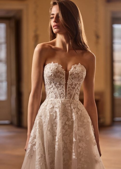 Robe de mariée Trapeze Incontournable AP -Gina3