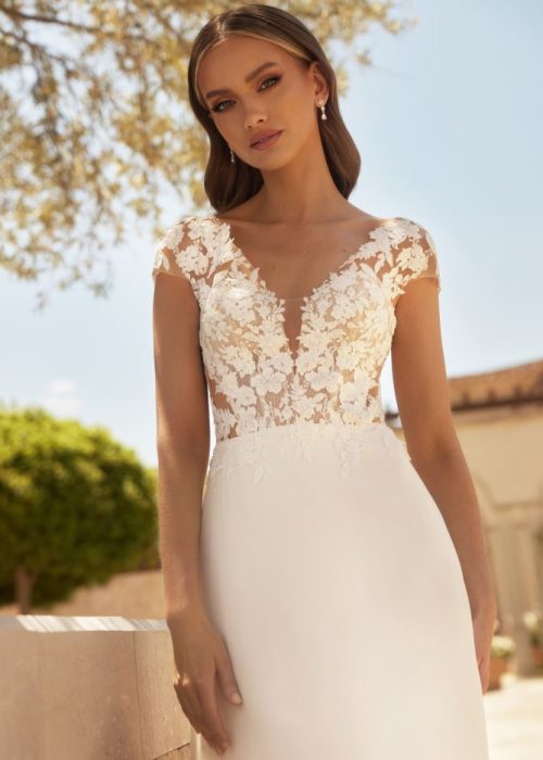 Robe de mariée Trapeze – Incontournable- BE- TU- Tunia3