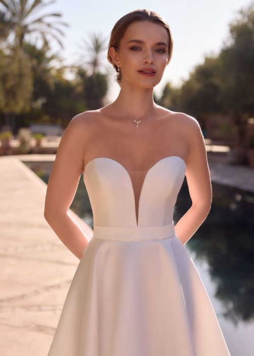 Robe de mariée courte – Incontournable BE- FRA- 1018