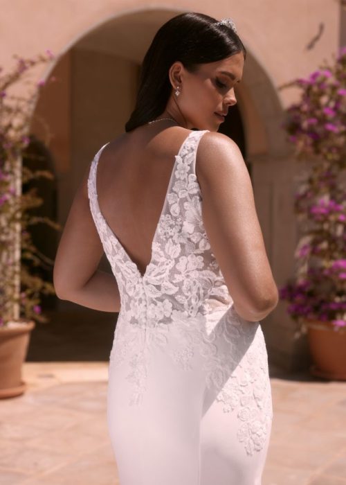 Robe de mariée fourreau- Incontournable BE-NIR-051