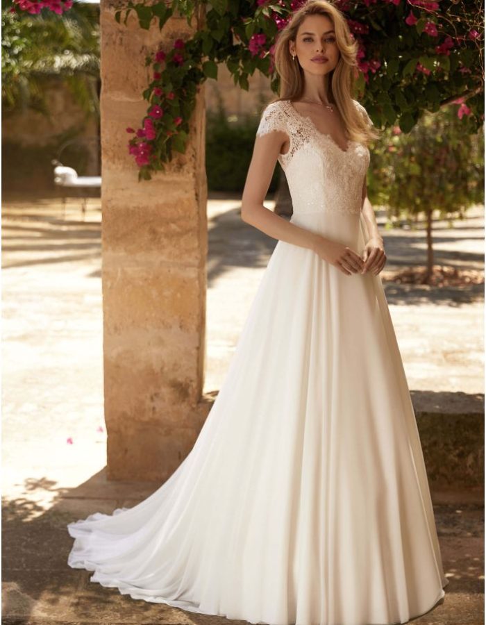 Robe de mariée fourreau- Incontournable BE-PAO-034