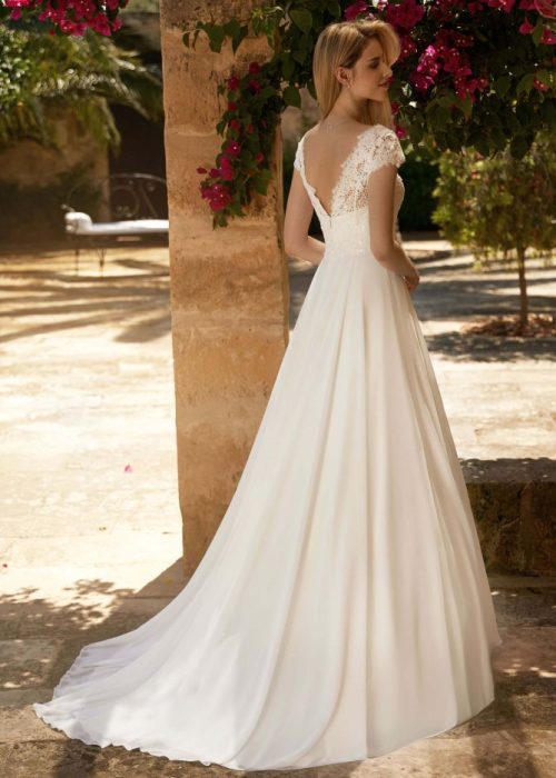 Robe de mariée fourreau- Incontournable BE-PAO-035