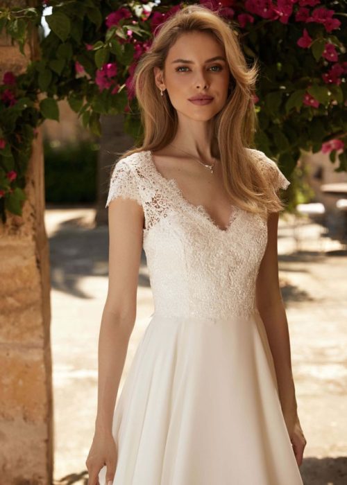 Robe de mariée fourreau- Incontournable BE-PAO-036