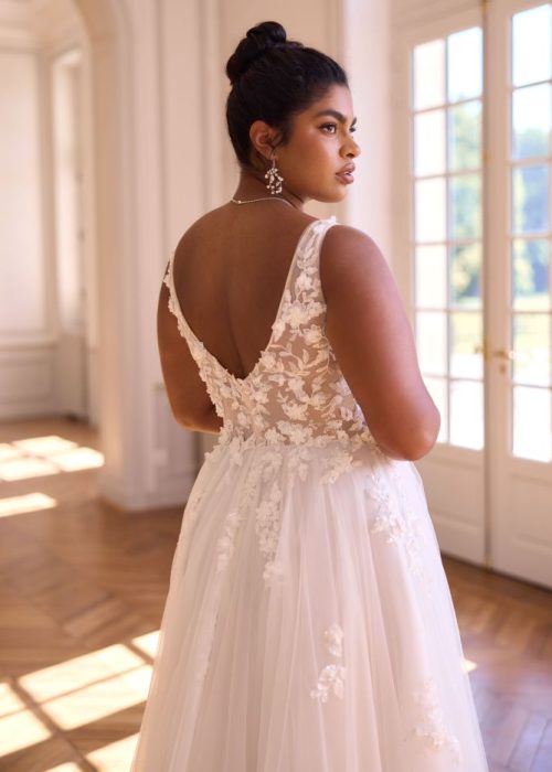 Robe de mariée grande taille Celia 4