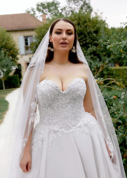 Robe de mariée grande taille – Incontournable -JA- 4490- 2059 – Eden