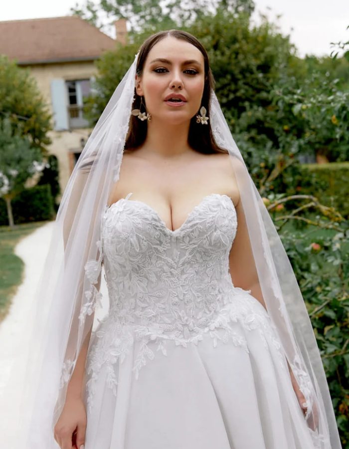 Robe de mariée grande taille - Incontournable -JA- 4490- 2059 - Eden
