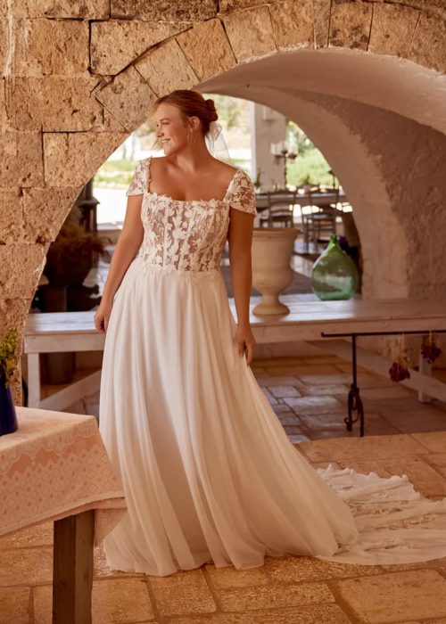 Robe de mariée grande taille – Incontournable -JA- 6656- 2031- Olympe