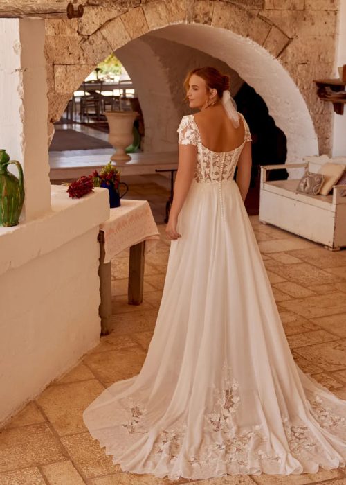 Robe de mariée grande taille – Incontournable -JA- 6656- 2036- Olympe4