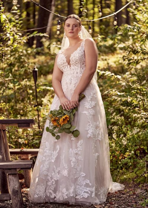 Robe de mariée grande taille – Incontournable -JA- Garance1