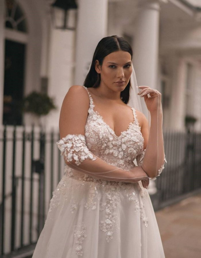 Robe de mariée- grande taille - Incontournable -KT -Numma2