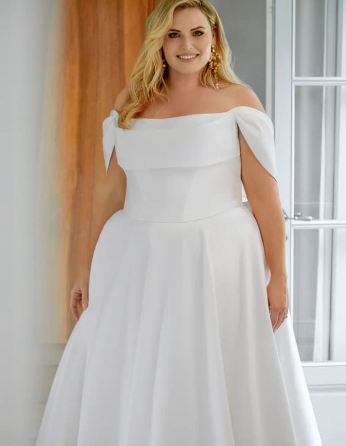 Robe de mariée grande taille - Mawulinam -Bella 1