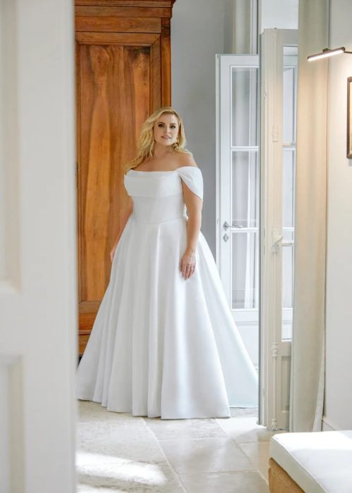 Robe de mariée grande taille – Mawulinam -Bella 2