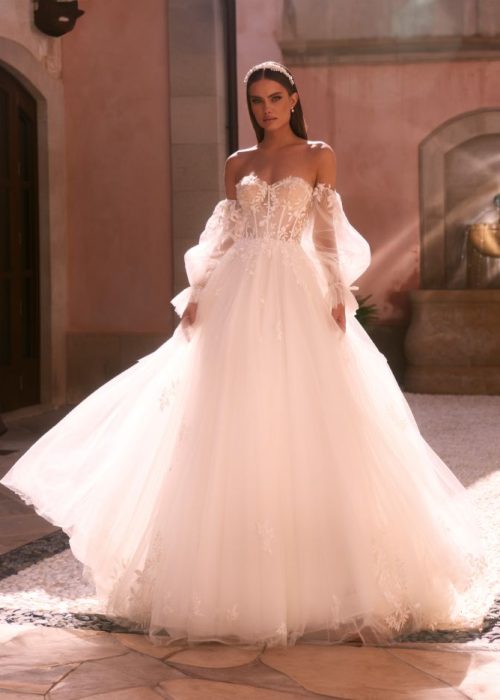 Robe de mariée princesse- Incontournable BE- ADN- 704A